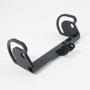 Nhà máy OEM tấm kim loại chế tạo Cắt Uốn hàn thép carbon Ống Vuông bột màu đen tráng núi Bracket - Product Image 3