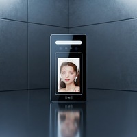 Control de Acceso y Asistencia con Reconocimiento Facial y Huella Dactilar 3D EY-K8S, Resistente al Agua, con Conexión WiFi/IP y Alimentación por Batería