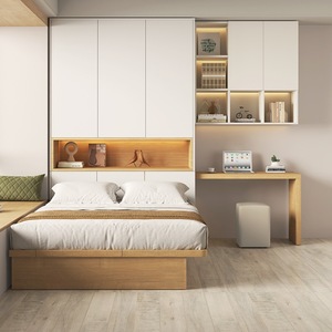 Meubles <span class=keywords><strong>en</strong></span> <span class=keywords><strong>bois</strong></span> massif pour enfants : Ensembles de chambre à coucher personnalisés comprenant lits, armoires et bureaux – Idées de conception pour petits appartements - Product Image 6