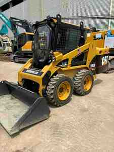 รถตักล้อยางมือสอง Caterpillar 226B CAT 226B พร้อมเครื่องยนต์ ปั๊ม ลูกปืน ราคาดีที่สุด ได้รับการรับรองมาตรฐาน CE - Product Image 5