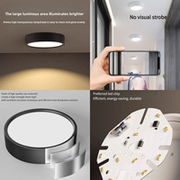 Plafonnier encastré 2 en 1, panneau lumineux, 9W 12W 18W 24W 30W, LED, pour la maison, le bureau, design moderne