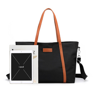 Bolsa de Lona para Mujer, Color Sólido, Gris, Café, Azul - Product Image 3