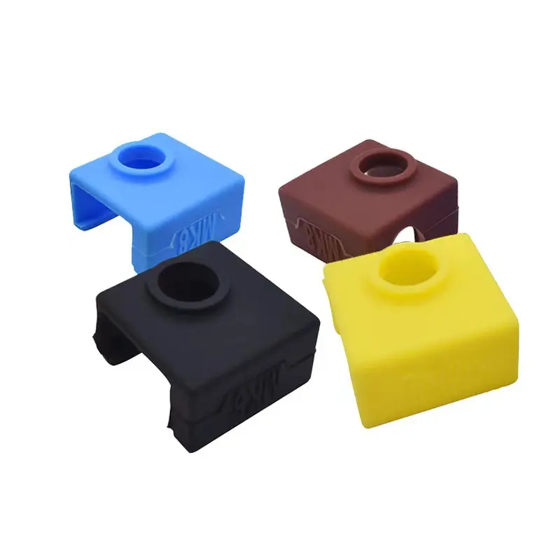 3D Printer Heater Block Silicone Cover for Creality Ender 3/5 Ender 3/5 Pro CR-10/10S Anet A8 MK7/8/9 Hotend