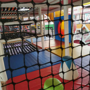 ตาข่ายกีฬาแบบมืออาชีพ ตาข่ายกีฬาวอลเลย์บอล ฟุตบอล โพลีเอสเตอร์ PP PE แบบไร้ปม สำหรับกีฬาในร่มและกลางแจ้ง - Product Image 5