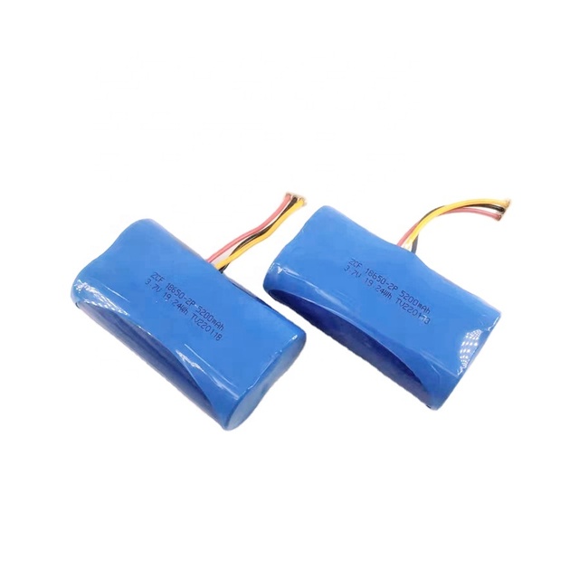 ZCF18650-2P 3.7v 5200 MAh Rechargeable Lithium Ion  Battery.