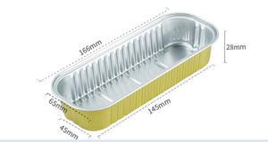 Moldes Rectangulares Reutilizables <span class=keywords><strong>de</strong></span> Papel <span class=keywords><strong>de</strong></span> Aluminio para Freidora <span class=keywords><strong>de</strong></span> Aire, Horno, Molde para <span class=keywords><strong>Pastel</strong></span>, Vasos Desechables <span class=keywords><strong>de</strong></span> Papel <span class=keywords><strong>de</strong></span> Aluminio, Herramientas para Hornear en Casa - Product Image 6