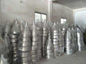 304 thép không gỉ hình nón Phễu máy ép phun dán xi lanh lỏng điền máy tùy chỉnh máy chiết rót - Product Image 4