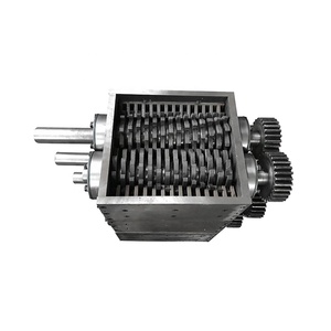 Broyeur de recyclage de caoutchouc à double arbre, déchiqueteur haute capacité pour plastique et métal, pompe à engrenages pour un broyage efficace à double arbre D - Product Image 5