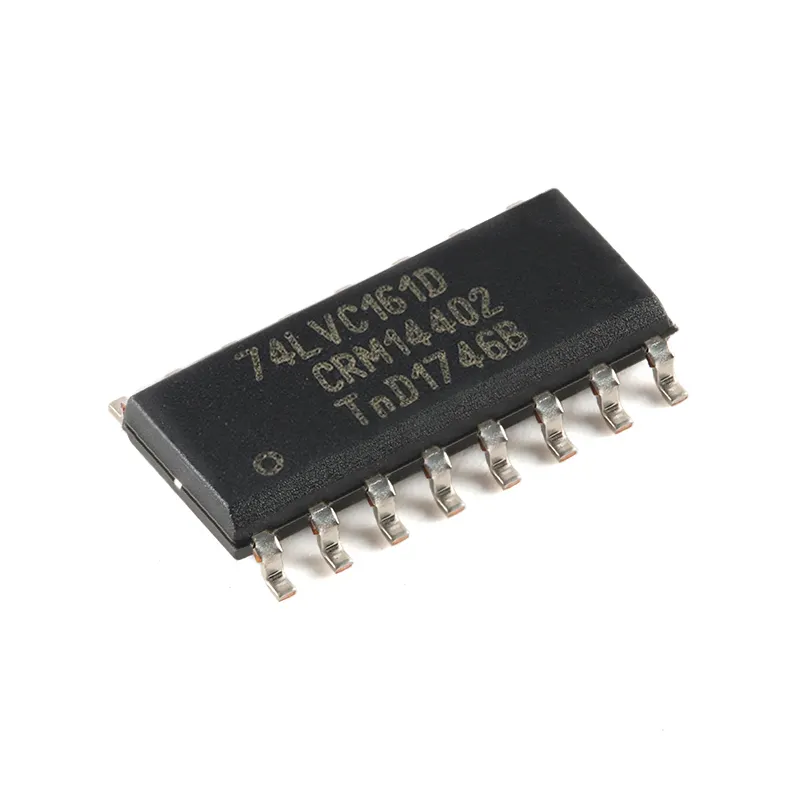 원본 74LVC161D, 118 SOIC-16 동기식 4 비트 바이너리 카운터 비동기 리셋 사전 설정 가능 통합 회로-전자