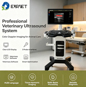 Sistema <span class=keywords><strong>de</strong></span> Ultrasonido Doppler Color Veterinario Avanzado EUR VET con Tecnología <span class=keywords><strong>de</strong></span> Procesamiento Multihaz y 3 Interfaces para Sondas - Product Image 1