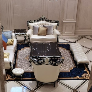 Jacquard Printed Hand Tufted Acrylic <strong>Rug</strong> Luxury High Pile Area <strong>Rug</strong> Abstract Pattern <strong>for</strong> <strong>Living</strong> <strong>Room</strong> Featuring Alphabet Number - Product Image 4