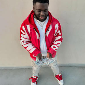 Custom Embroidery Patch Y2k Zip Up Hoodie Men Streetwear <strong>Clothing</strong> Hoodie Manufacturers - Product Image 2