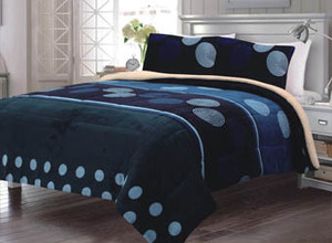 SMILING HOME 2022 Nuevo Diseño <span class=keywords><strong>Chantal</strong></span> Rojo Juego de Edredón y Funda Nórdica para Cama California King, 3 Piezas, 100% Poliéster Antiestático, Lavable a Máquina - Product Image 5