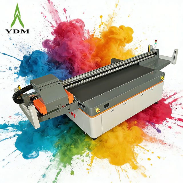 High Quality UV LED Flatbed Printer 2513PRO 5x10ft Large Format 3D Digital Printing Machine for Furniture Decor
