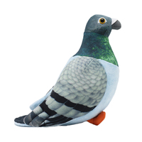 Mignonne Colombe Blanche Peluche Personnalisée Le Pigeon Peluche Animaux Peluche Peluche Pigeon
