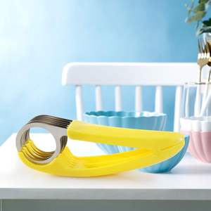 Meilleures ventes 2026 : Gadgets pratiques pour la maison – Outils en acier inoxydable pour fruits et légumes, coupe-pastèque, trancheur de jambon et de banane - Product Image 4