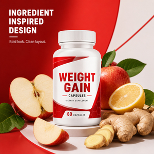 Hot Sale Soy Milk <b>Free</b> Organic Vegan Raphani Seed Powder Healthy <b>Weight</b> Gain Improve Immunity GMP Certified Capsules 60 Capsules - Product Image 4