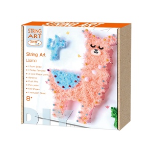 Top Sale DIY Educational Toy <strong>String</strong> a Llama <strong>Art</strong> Craft <strong>Kit</strong> - Product Image 1