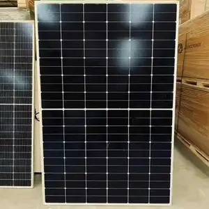 Panel surya perumahan jinko longi JA tipe N panel surya 570w 585w 590w pasar panel surya bifacial di lahore