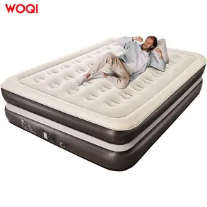 Colchão de ar com bomba automática embutida para cama king-size WOQI novo luxuoso e confortável