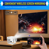 HY320Max 400 ANSI Lumens 1080P Android 14 Smart Portable Home Business 40-120" Correction trapézoïdale Stéréo HIFI pour 5.4