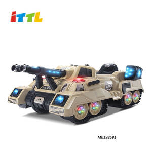 ITTL รถตักดินไฟฟ้าสำหรับเด็ก,ของเล่นรถปราบดินไฟฟ้าสำหรับเด็กบังคับวิทยุ - Product Image 4