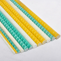 Barres de renforcement en fibre de verre GFRP filetées haute résistance, utilisées pour renforcer les barres d'acier des composants précontraints en béton