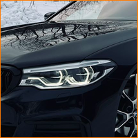Para BMW Serie 5 G30 G38 2018-2020, Faro LED Estilo LCI Actualizado, Lente de Proyector Bi-LED Dual, Luz de Señal de Giro Secuencial DRL