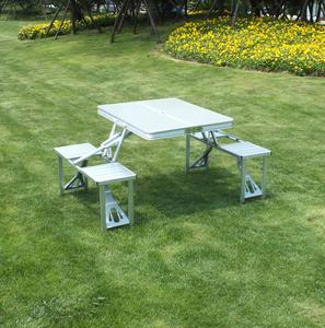 Aluminum Chair with Leg Picnic <b>Folding</b> <b>Table</b> - Product Image 1