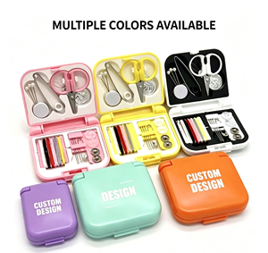 Custom Logo Promotion Portable 10-Piece Household <b>Sewing</b> Tools Kit Promotional 10-Piece <b>Sewing</b> <b>Box</b> Set Portable <b>Sewing</b> Kit <b>Box</b> - Product Image 5