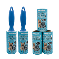 OEM Hochwertige Hunde katze Tierhaaren tfernung 10cm Reinigungs walze Entferner Walze Reinigung Fussel walze