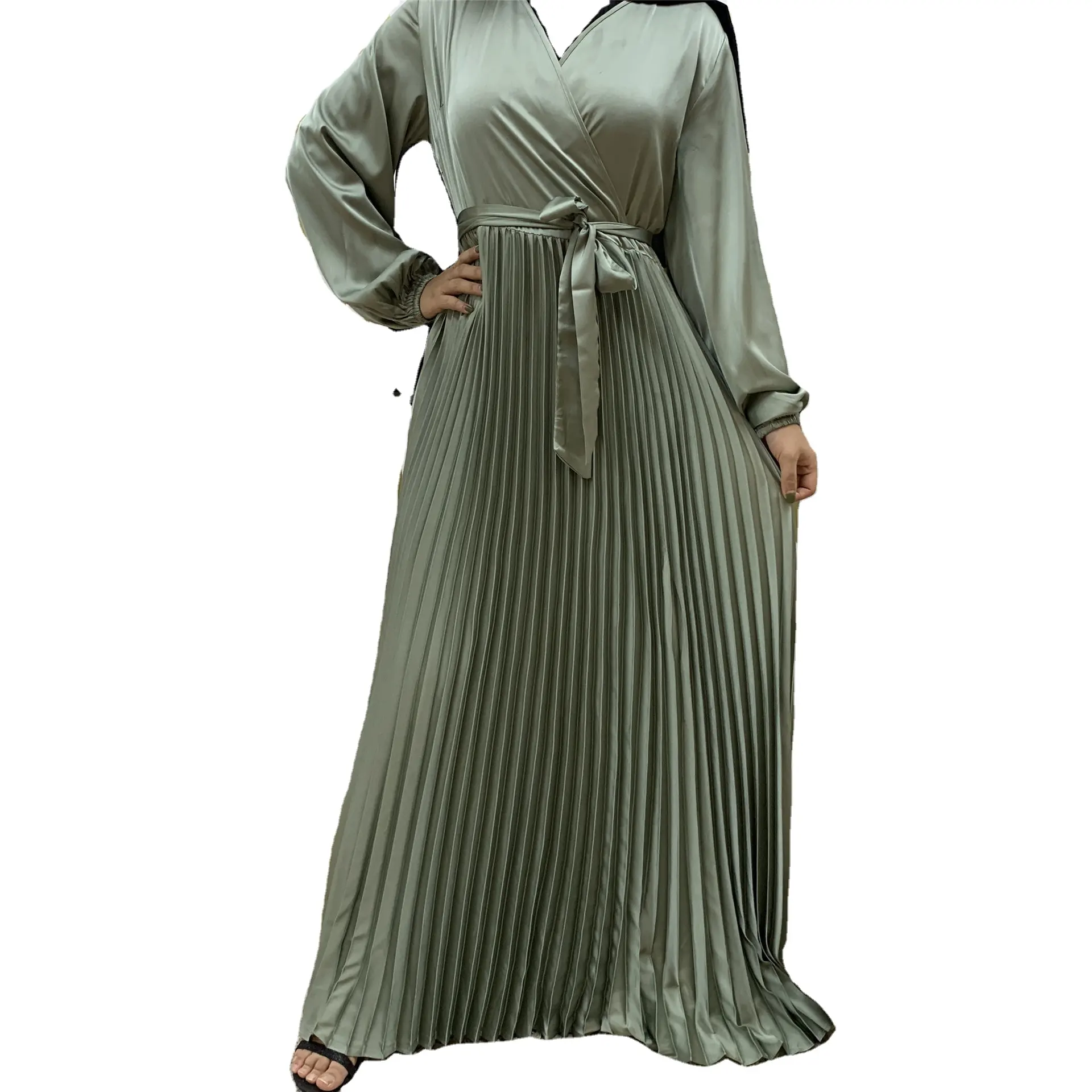 latest abaya Islamic Clothing Best Selling Monsoon Turkish Abaya from Dubai 2021 Hijab Abaya Women Muslim Dress