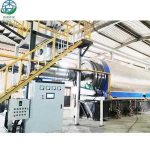 Waste Tyre Rubber Recycling Processing Machinery with CE to Make Good Quality Diesel