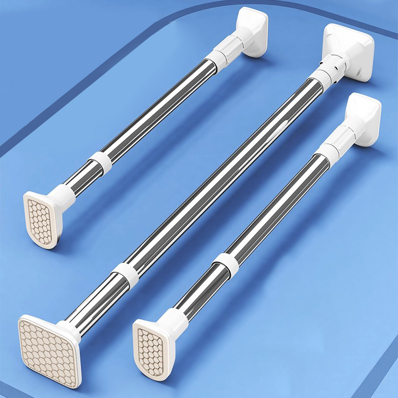 Stainless Steel Modern Extendable Shower Curtain