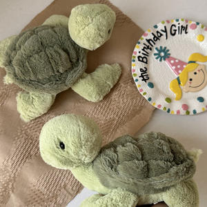 San Valentín juguetes de peluche niños muñeca dinosaurio relleno Animal de peluche <span class=keywords><strong>Internet</strong></span> celebridad crema tortuga juguete de peluche - Product Image 4