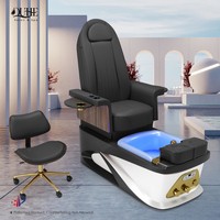 Chaise de pédicure professionnelle pour salon de manucure, chaise de pédicure de luxe avec massage