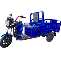 Tricycle électrique pratique Offre Spéciale de cargaison avec réservoir d'eau nouveau 60V Tuk Tuk moto à trois roues Type de corps ouvert