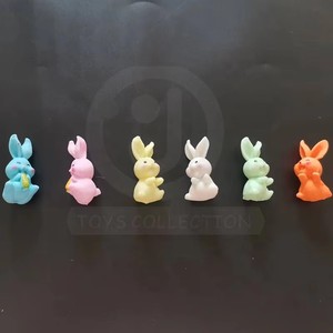 Wholesale TPR <b>Stretch</b> Rabbit Stress Relief Fidget Toy for Kids 2 Inch 50mm Vending Capsule <b>Machine</b> Bulk Animal Figures - Product Image 4