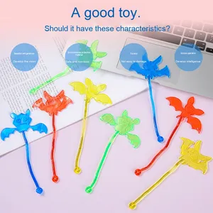 Juguete de Pared Elástico Telescópico de Plástico Adhesivo Creativo al por Mayor, Bate de Halloween para Bromas, Regalo Antiestrés para Mayores de 14 Años - Product Image 4