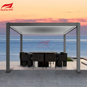 Roadsun — sautoire motorisée moderne en aluminium pour l'extérieur, toit, Pergola bicimatique, pour Restaurants, we Sun, pavillon, pergola, garage - Product Image 4