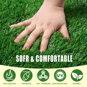 Precios baratos Soft Green 30mm Turf Squares 5 Mitre Mini Terrain 5v5 pies Tamaño del campo de fútbol Alfombra de césped <span class=keywords><strong>artificial</strong></span> Dubai - Product Image 3