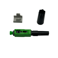 Conector Rápido de Fibra Óptica Lenew LX10, Precio de Fábrica, FTTH, Monomodo, IL<0.3dB, 50mm, APC, 1 Año de Garantía, Hecho en China, Zhejiang