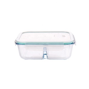 Hộp Đựng Thức Ăn Thủy Tinh Borosilicate Có Nắp Kín - Product Image 1