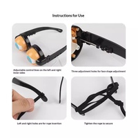 Lunettes d'horreur pour enfants avec yeux qui tombent, jouet de farce amusant, yeux fous, cadeau fantaisie en plastique pour Halloween, Noël, fête, souvenir