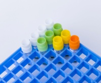 AMNGENT --- Cryoboxes, consumibles de tubo de uso de laboratorio 81 Wells Cajas criogénicas de PC de grado médico