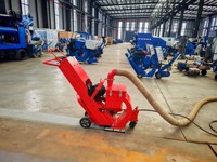 Machine de sablage de sols industrielle compacte 110 V/120 V, approuvée CE/ISO9001, prix usine, garantie 12 mois