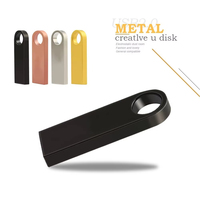 Pendrive Metálico USB2.0 3.0 de 1GB con Impresión de Logotipo Personalizado, Económico, Promocional 2025, con 1 Año de Garantía
