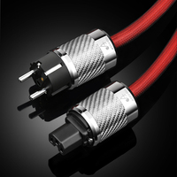 Câble d'alimentation audio ATAUDIO Hi-End pour amplificateur, câble d'alimentation audiophile Hifi avec connecteur femelle IEC à âme en argent pur