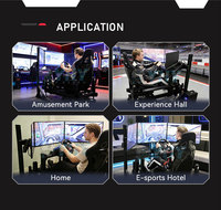 Venta Directa de Fábrica, Máquina de Juego 3DOF para 1 Jugador, Equipo de Simulación de Carreras de Coches F1