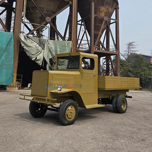 Auto Eléctrico Clásico Antiguo de Alta Calidad a Bajo Precio, Auto Eléctrico Clásico de 2 Plazas, Camioneta Retro Totalmente Nueva en Verde Retro - Product Image 1